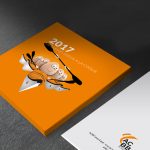 création graphique carte de voeux ACBBcanoe kayak
