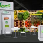 Design d'espace : Aménagement d'un stand démontage et réutilisable pour Dynamis