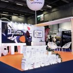 Design d'espace : stand CTT taxi 30m2