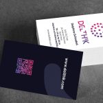 Création de l'identité visuelle Delthik (logotype, carte de visite...)